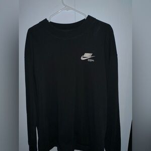 Nike Men's Black Long Sleeve Shirt